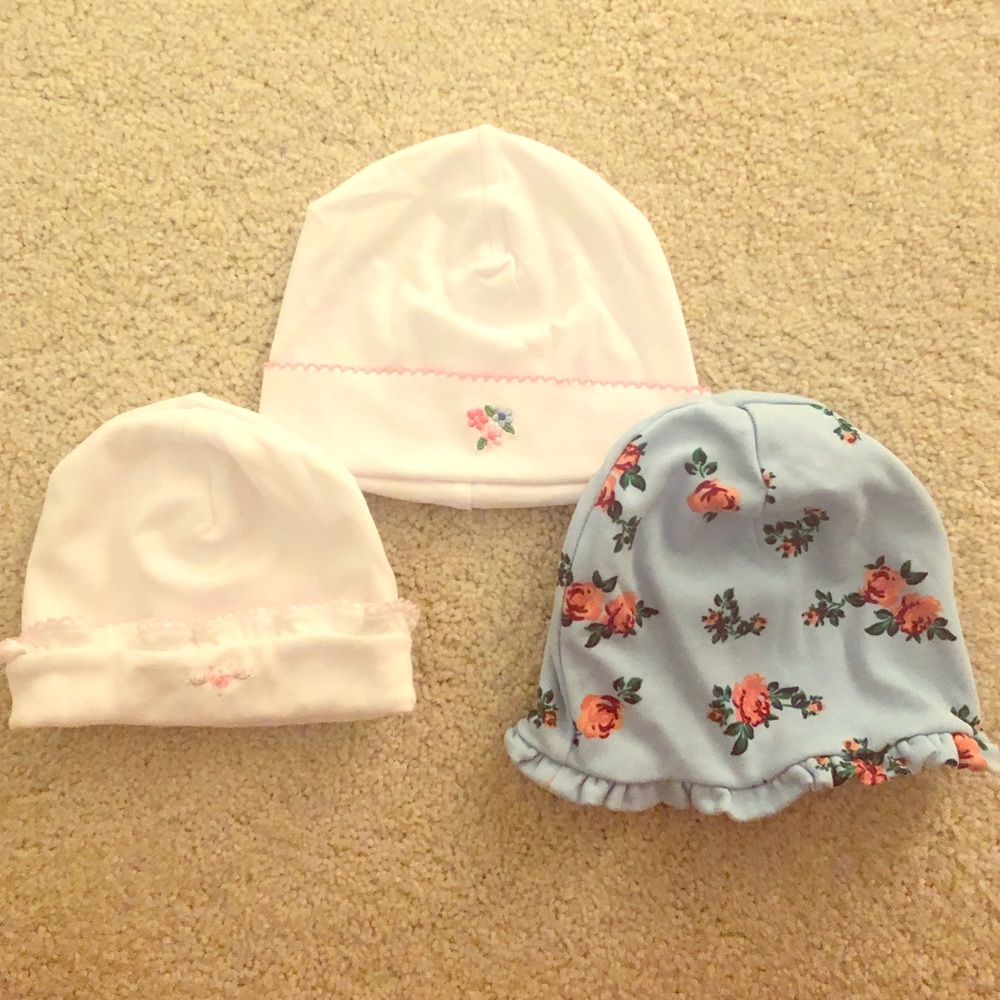 Set of 3 hats newborn- 6month